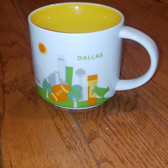 Starbucks You Are Here collection Dallas cup